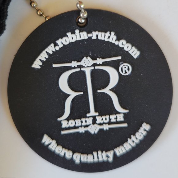 ROBIN RUTH Panama Black Canvas Travel Crossbody Messenger Bag Purse NWOT - Picture 5 of 6